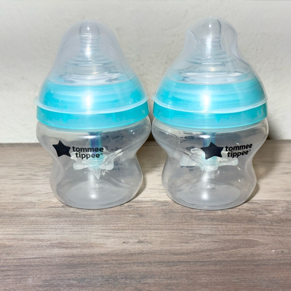 Lot of 2 Tommee Tippee Advanced Anti-Colic Bottles 150ml (5 oz) - Picture 9 of 10